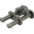 Összekötő láncszem 24B-2 kétsoros (duplex) 1-1/2″ (38,1 mm) osztás 1″ (25,4 mm) belső szélesség Ø25,4 mm görgő Ø14,63 mm csapszeg DIN 8187_150630 Összekötő láncszem 24B-2 kétsoros (duplex) 1-1/2″ (38,1 mm) osztás 1″ (25,4 mm) belső szélesség Ø25,4 mm görgő Ø14,63 mm csapszeg DIN 8187_150630