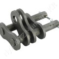 Összekötő láncszem 24B-2 kétsoros (duplex) 1-1/2″ (38,1 mm) osztás 1″ (25,4 mm) belső szélesség Ø25,4 mm görgő Ø14,63 mm csapszeg DIN 8187_150630 Összekötő láncszem 24B-2 kétsoros (duplex) 1-1/2″ (38,1 mm) osztás 1″ (25,4 mm) belső szélesség Ø25,4 mm görgő Ø14,63 mm csapszeg DIN 8187_150630