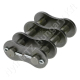 Összekötő láncszem 20B-2 kétsoros (duplex) 1-1/4″ (31,75 mm) osztás 3/4″ (19,56 mm) belső szélesség Ø19,05 mm görgő Ø10,19 mm csapszeg DIN 8187