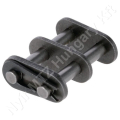Összekötő láncszem 06B-2 kétsoros (duplex) 3/8″ (9,525 mm) osztás 7/32″ (5,72 mm) belső szélesség Ø6,35 mm görgő Ø3,28 mm csapszeg DIN 8187_150637 Összekötő láncszem 06B-2 kétsoros (duplex) 3/8″ (9,525 mm) osztás 7/32″ (5,72 mm) belső szélesség Ø6,35 mm görgő Ø3,28 mm csapszeg DIN 8187_150637