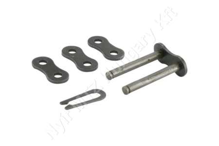Összekötő láncszem ASA 80-2 (16A-2) kétsoros (duplex) 1″ (25,4 mm) osztás 15,75 mm belső szélesség Ø15,88 mm görgő Ø7,92 mm csapszeg DIN 8188_150642 Összekötő láncszem ASA 80-2 (16A-2) kétsoros (duplex) 1″ (25,4 mm) osztás 15,75 mm belső szélesség Ø15,88 mm görgő Ø7,92 mm csapszeg DIN 8188_150642