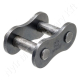 Összekötő láncszem egysoros (simplex) 1-1/4″ (31,75 mm) osztás 3/4″ (19,56 mm) belső szélesség Ø19,05 mm görgő Ø10,19 mm csapszeg DIN 8187 Összekötő láncszem egysoros (simplex) 1-1/4″ (31,75 mm) osztás 3/4″ (19,56 mm) belső szélesség Ø19,05 mm görgő Ø10,19 mm csapszeg DIN 8187