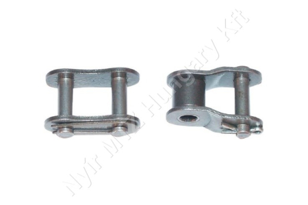 Összekötő láncszem egysoros (simplex) 1″ osztás 17,02 mm belső szélesség Ø15,88 mm görgő Ø8,28 mm csapszeg DIN 8187_150651 Összekötő láncszem egysoros (simplex) 1″ osztás 17,02 mm belső szélesség Ø15,88 mm görgő Ø8,28 mm csapszeg DIN 8187_150651
