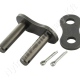 Összekötő láncszem egysoros (simplex) 1″ (25,4 mm) osztás 17,02 mm belső szélesség Ø15,88 mm görgő Ø8,28 mm csapszeg DIN 8187 Összekötő láncszem egysoros (simplex) 1″ (25,4 mm) osztás 17,02 mm belső szélesség Ø15,88 mm görgő Ø8,28 mm csapszeg DIN 8187