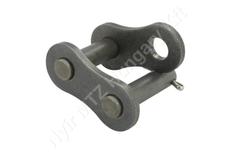 Összekötő láncszem egysoros (simplex) 1-3/4″ (44,45 mm) osztás 1-1/4″ (30,99 mm) belső szélesség Ø27,94 mm görgő Ø15,9 mm csapszeg DIN 8187_150661 Összekötő láncszem egysoros (simplex) 1-3/4″ (44,45 mm) osztás 1-1/4″ (30,99 mm) belső szélesség Ø27,94 mm görgő Ø15,9 mm csapszeg DIN 8187_150661