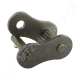 Összekötő láncszem ASA 160-1 egysoros (simplex) 2″ (50,8 mm) osztás 31,55 mm belső szélesség Ø28,58 mm görgő Ø14,27 mm csapszeg DIN 8188