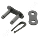 Összekötő láncszem egysoros (simplex) 5/8″ (15,875 mm) osztás 3/8″ (9,65 mm) belső szélesség Ø10,16 mm görgő Ø5,08 mm csapszeg DIN 8187