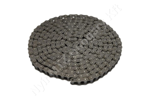 Görgőslánc ASA 40-1 egysoros (simplex) 1/2″ (12,7 mm) osztás DIN 8188