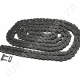 Görgőslánc ASA 80H-1 egysoros (simplex) 1″ osztás DIN 8188 Görgőslánc ASA 80H-1 egysoros (simplex) 1″ osztás DIN 8188