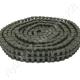 Görgőslánc 16B-2 kétsoros (duplex) 1″ (25,4 mm) osztás DIN 8187 5 m