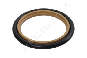 Munkahenger dugattyúrúd tömítés 125x90x3 mm SAS 16