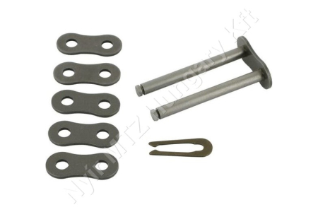 Összekötő láncszem egyenes 10B-3 háromsoros (triplex) 5/8″ (15,875 mm) osztás 3/8″ (9,65 mm) belső szélesség Ø10,16 mm görgő Ø5,08 mm csapszeg DIN 8187_150734 Összekötő láncszem egyenes 10B-3 háromsoros (triplex) 5/8″ (15,875 mm) osztás 3/8″ (9,65 mm) belső szélesség Ø10,16 mm görgő Ø5,08 mm csapszeg DIN 8187_150734