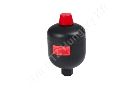 Hidroakkumulátor 0,5 liter p0=90 bar Pmax=210 bar G1/2″ hegesztett membrános_172060