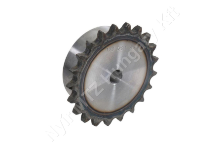 Lánckerék aggyal 10B-1 egysoros (simplex) Z=13 5/8″ lánchoz 12 mm előfurat edzett fogazattal_152232