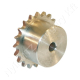 Lánckerék aggyal 12B-1 egysoros (simplex) Z=30 3/4″ lánchoz 20 mm előfurat rozsdamentes acél