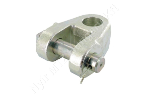 Villás fej csapszeggel 63 mm d=32,3 mm